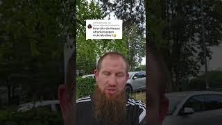 Feiert ihr die Messer-Attacken gegen Nichtmuslime? Pierre Vogel antwortet (pierrevogeltiktok)