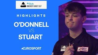 15-year-old Sion Stuart faces off against Martin O'Donnell  | 2024 Snooker Shoot Out 