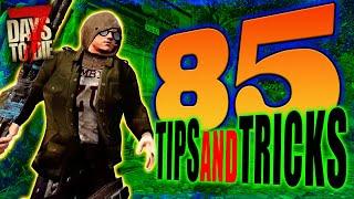 85 TIPS and TRICKS for 7 Days to Die (Alpha 21)