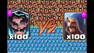 Mago elétrico vs mago de fogo ( clash royale ) do canal do (Meow Royale ) Felipe Sanção