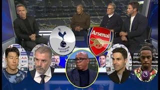 arsenal vs tottenham hotspur 1-0 interview Mikel Arteta and Ange Postecoglou all reaction