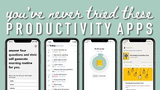 5 great productivity apps no one talks about