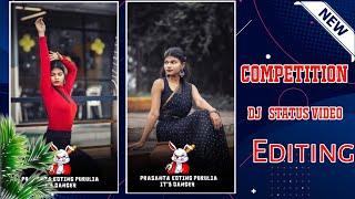 Competition Purulia Dj status video editing || Alight motion video editing tutorial remix dj status