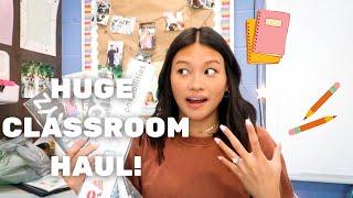 HUGE CLASSROOM HAUL! | 4th grade teacher