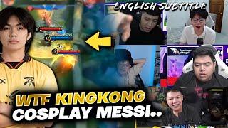 DJY, XINN & STREAMERS reaction on KingKong's Micro and 1V1 to Kairi