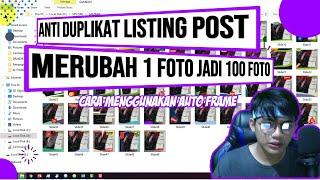 Cara Mengatasi Facebook Marketplace Duplicate Listing Menggunakan Frame | Tutorial Hamsan Newbie