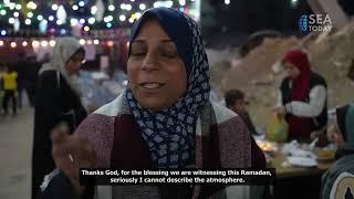 Hundreds Gather For Iftar In Gaza City