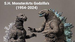 All of my S.H. MonsterArts Godzilla's Figures (1954-2024)