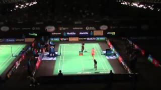 Wang Shixian vs Saina Nehwal   Badminton 2015