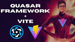 Vite + Quasar Framework - Migrando um projeto webpack