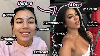 spending $1000 on a glow up to GO OUT (24 HOUR EXTREME TRANSFORMATION)