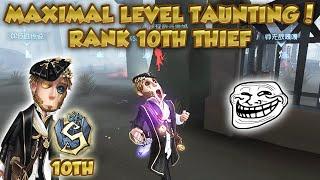 #50 10th Thief Is Such a Troll! | Identity V | 第五人格 | 제5인격 | Thief