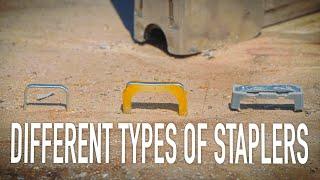 Different Types Of Staplers For Cable Management || Dr Decks