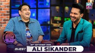 The Night Show with Ayaz Samoo | Ali Sikander | Episode 61- 23 September 2023 | ARY Zindagi