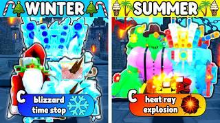 WINTER VS SUMMER UNITS (Toilet Tower Defense)