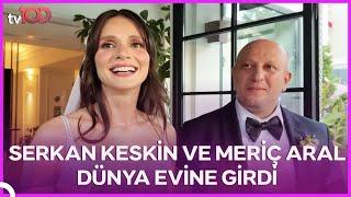 Serkan Keskin ve Meriç Aral'ın Düğününden Özel Görüntüler ve Röportajlar