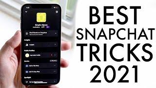 BEST Snapchat Tricks / Tips In 2021!