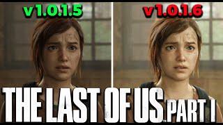 The Last of Us Part 1 - Patch v1.0.1.5 vs v1.0.1.6 | Latest Patch Comparison Test RTX 3070 i5 10400F