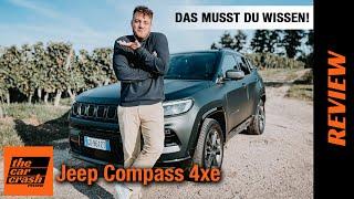 Jeep Compass 4xe im Test (2021) Hält der Plug-in Hybrid, was er verspricht?  Fahrbericht | Review