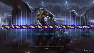 Jurassic survival° jeep transmission location