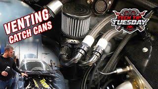 Tech Tip Tuesday: Oil Catch can on a 1200hp LS.  How we set it up!