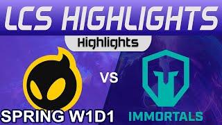 DIG vs IMT Highlights LCS Spring Season 2024 Dignitas vs Immortals by Onivia