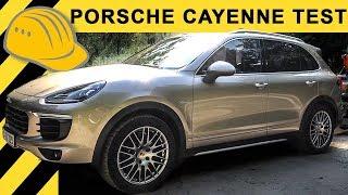 PORSCHE für die BAUSTELLE? TEST Porsche Cayenne Diesel  mit 3,5 Tonnen Anhänger