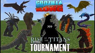Godzilla and Kong [Rise of Titans Tournament] NEW ADDON Minecraft PE