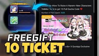 FREEGIFT TICKET GACHA ON MU&YE UPDATE! - How To Raise A Harem #shorts