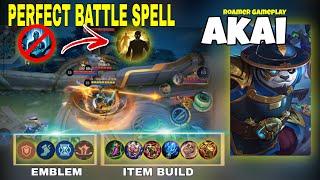 Akai Best Build and Emblem 2024 | Akai Roam | Akai Gameplay | MLBB | Mobile Legends