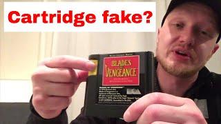 How to spot fake mega drive cartridges // bootleg vs genuine sega genesis game