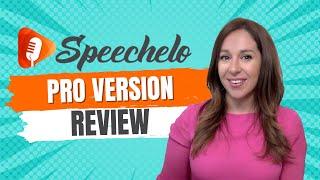 Speechelo Pro Review | Is it worth the Upgrade???