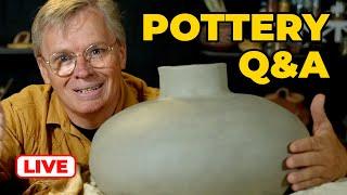 Primitive Pottery Q&A, All Dumb Questions Welcome - Ancient Pottery Livestream