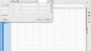 LibreOffice Calc: get the distinct/unique values in a column