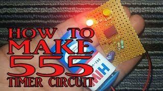 555 Timer Circuit | Multivibrator using 555 | astable multivibrator using 555