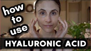 How to use a hyaluronic acid serum| Dr Dray