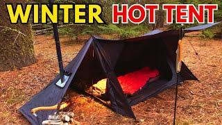 A Unique Budget Friendly Hot-Tent! - POMOLY STOVEHUT 70 Review!