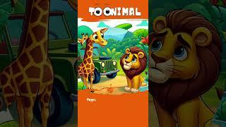  Gerald the Giraffe Video For Kindergarten | Jungle Car Adventure! 