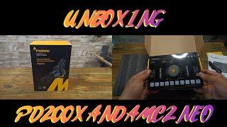 UNBOXING | MAONO PD200X AND AMC2 NEO