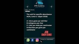 Question no 2 || Simple Pharma Basics  #gpat #niper #pharmacy #bpharm #mpharm #exam