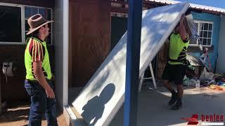 Structural Insulated Panel House Extension Timelapse