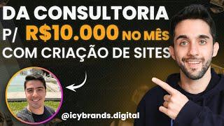 Da CONSULTORIA para R$10.000 no Mês com CRIAÇÃO DE SITES - c/ Gabriel Cavalcanti 