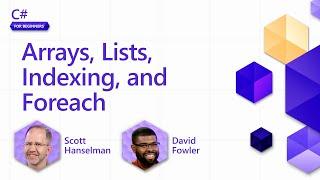 Arrays, Lists, Indexing, and Foreach [Pt 13] | C# for Beginners