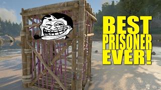 The Best Prisoner EVER!? (funny moments) - Ark: Survival Evolved