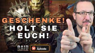 GESCHENKE! Warum? Raid ist ab sofort auf APTOIDE | Exklusiver Promo Code | Raid: Shadow Legends