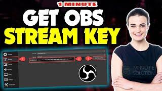 How to get obs stream key 2024 (Quick & Easy)