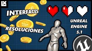 Cómo crear Interfaces, barra de SALUD Y contador de MONEDAS – APRENDIENDO BIEN - Unreal Engine 5