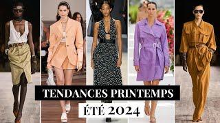 Tout savoir sur les tendances mode Printemps-Été 2024 !