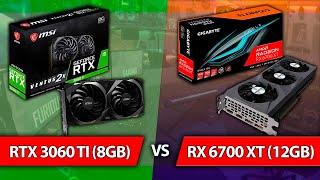 RTX 3060 Ti vs RX 6700 XT | 2023