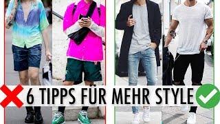 STYLINGTIPPS für MÄNNER ● 6 einfache TIPPS für MEHR STYLE ️